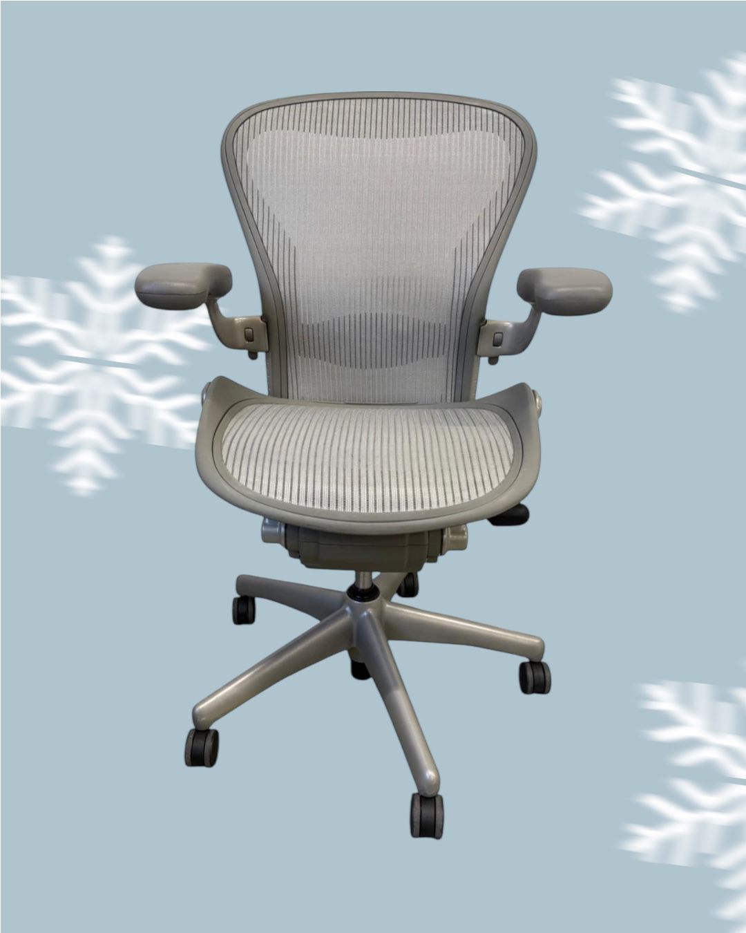 Herman Miller Aeron Titanium Winter Deal